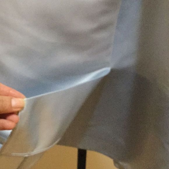 Sleeveless Round Neck Satin Faille W/ Back - Picture 9 of 11